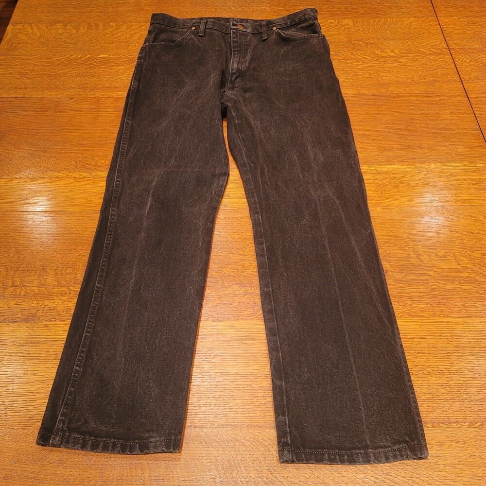 Wrangler Cowboy Cut Original Fit Denim Jeans 35x32 Men's 1013MWZKL